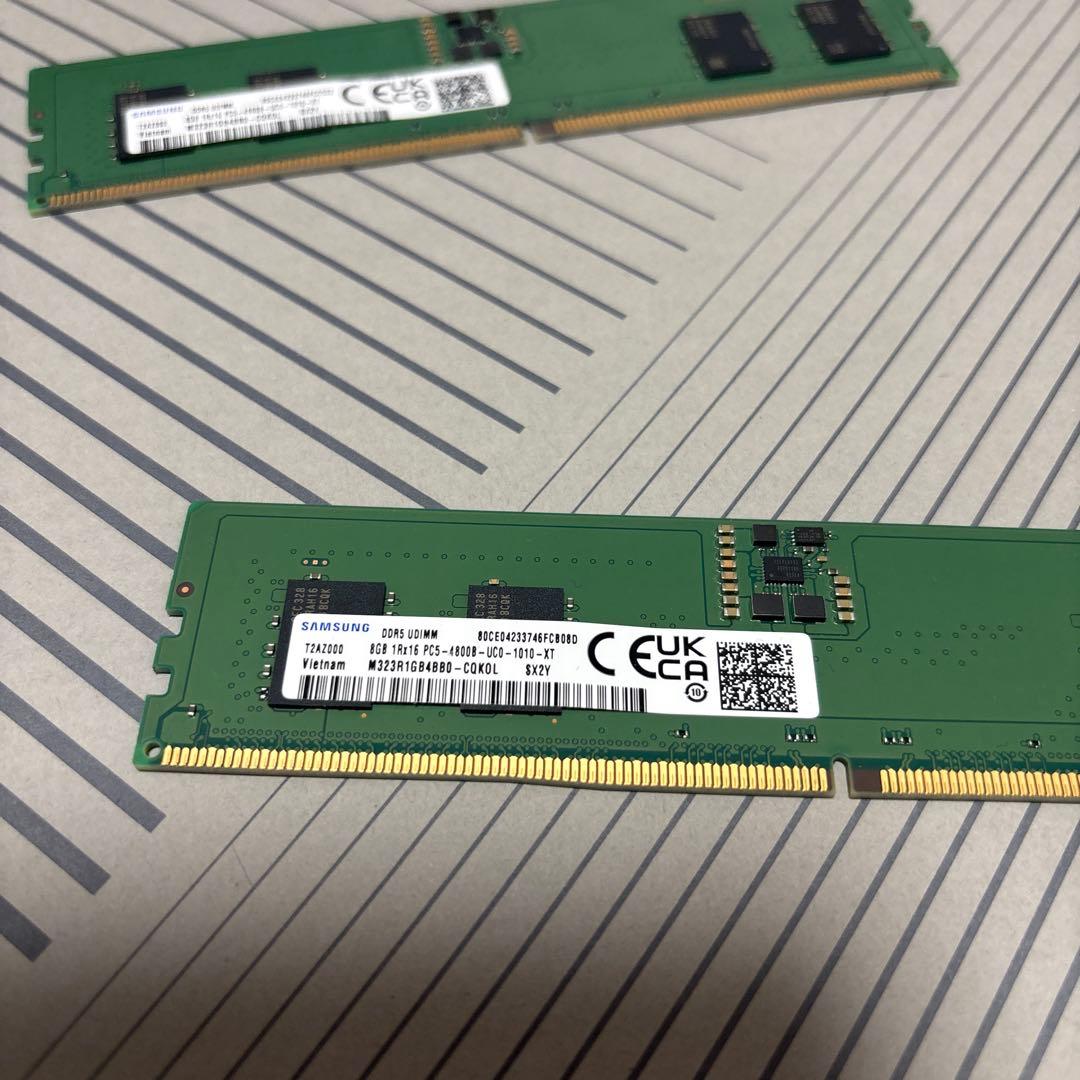 PALIT グラフィックボード 650W電源付き＋DDR5-4800 8GB×2