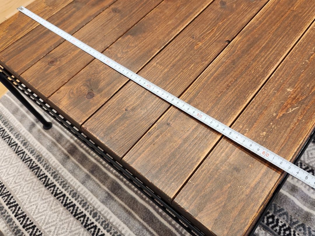 【格安提供】東馬　KeLT　ヴィンテージ　木製　ローテーブル　リビングテーブル