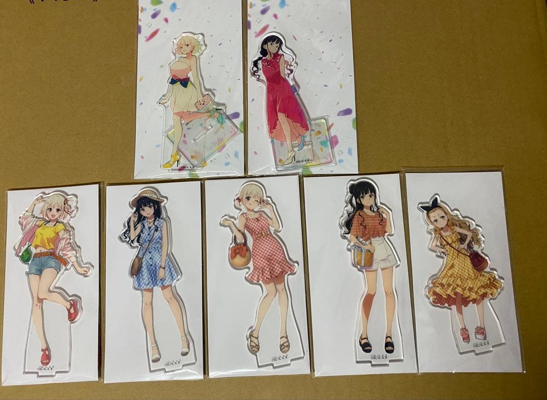 リコリスリコイル　アクスタ　まとめ売り