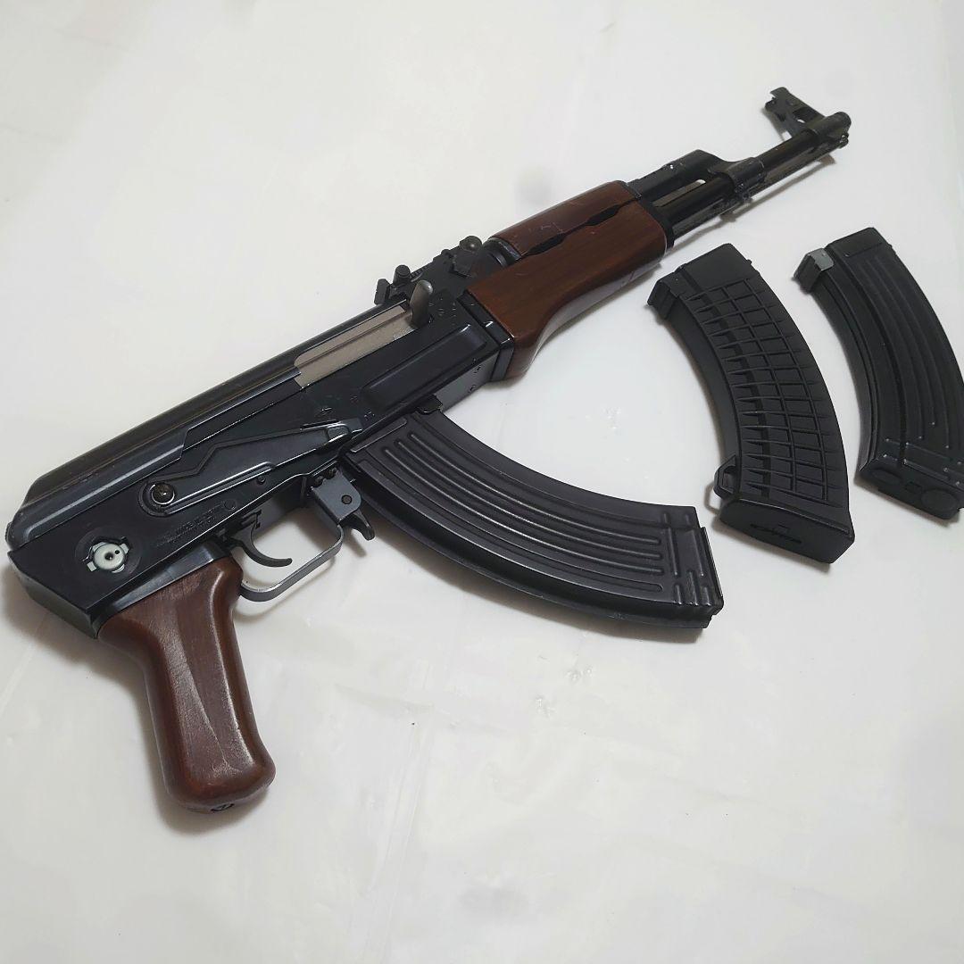 【箱付】 東京マルイ AK47S マガジン3本付き ストックレスカスタム 交渉可