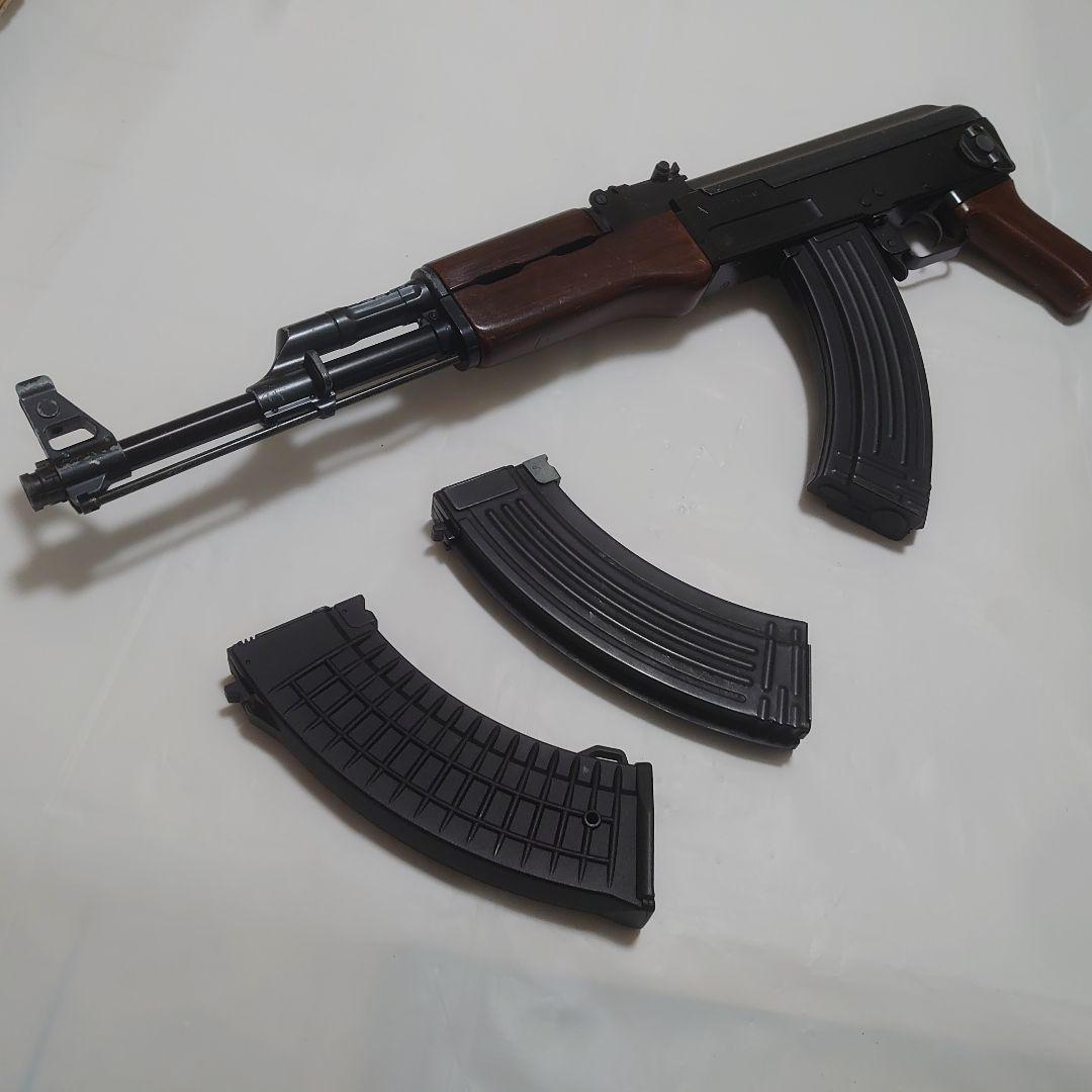 【箱付】 東京マルイ AK47S マガジン3本付き ストックレスカスタム 交渉可