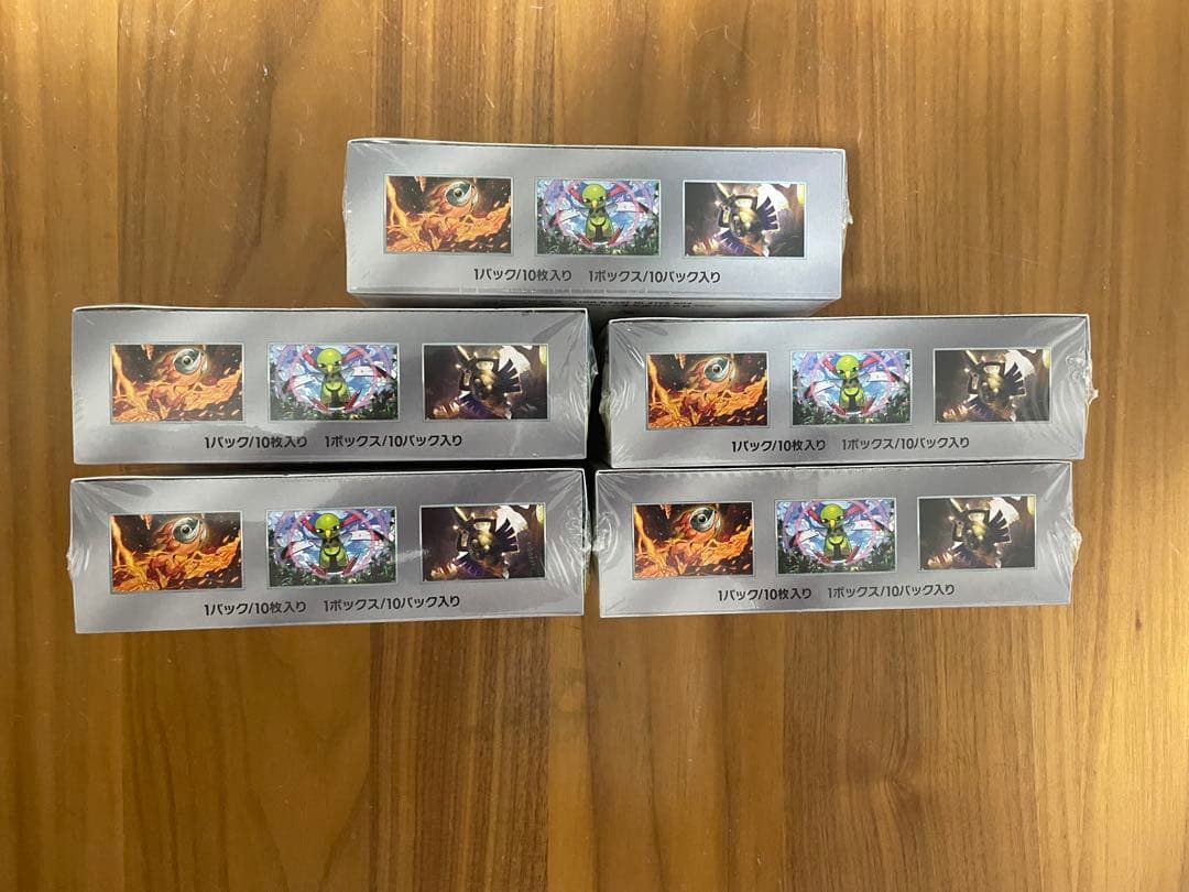 ポケモンカード　テラスタルフェスex 5BOX 未開封　シュリンク付き