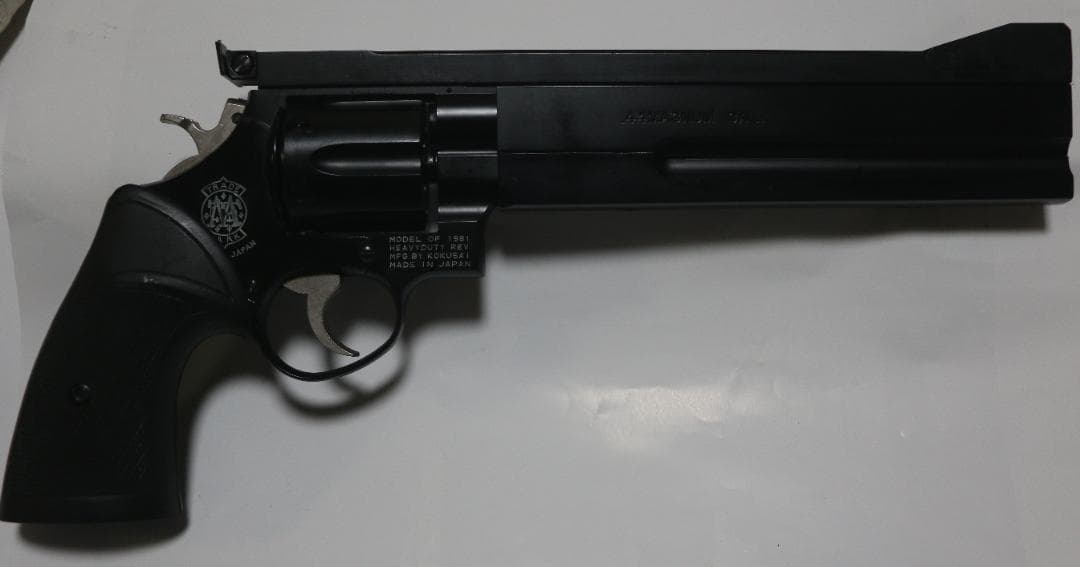 コクサイABS樹脂製モデルガン S＆W 44マグナム・デビル８.5 インチ未発火
