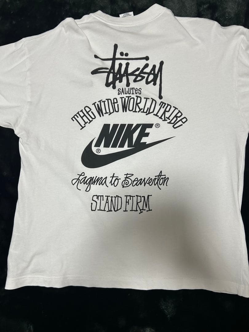 Nike Stüssy コラボ Tシャツ ホワイト