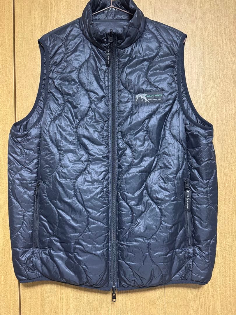 WILD THINGS ワイルドシングスリバーシブルビレイベスト ブラック