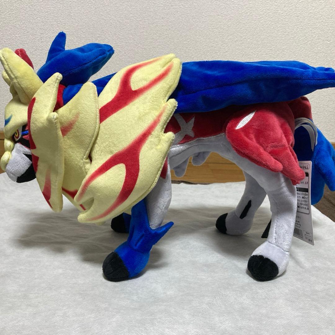 ポケモンセンター　ザシアン　ザマゼンダ　ぬいぐるみ