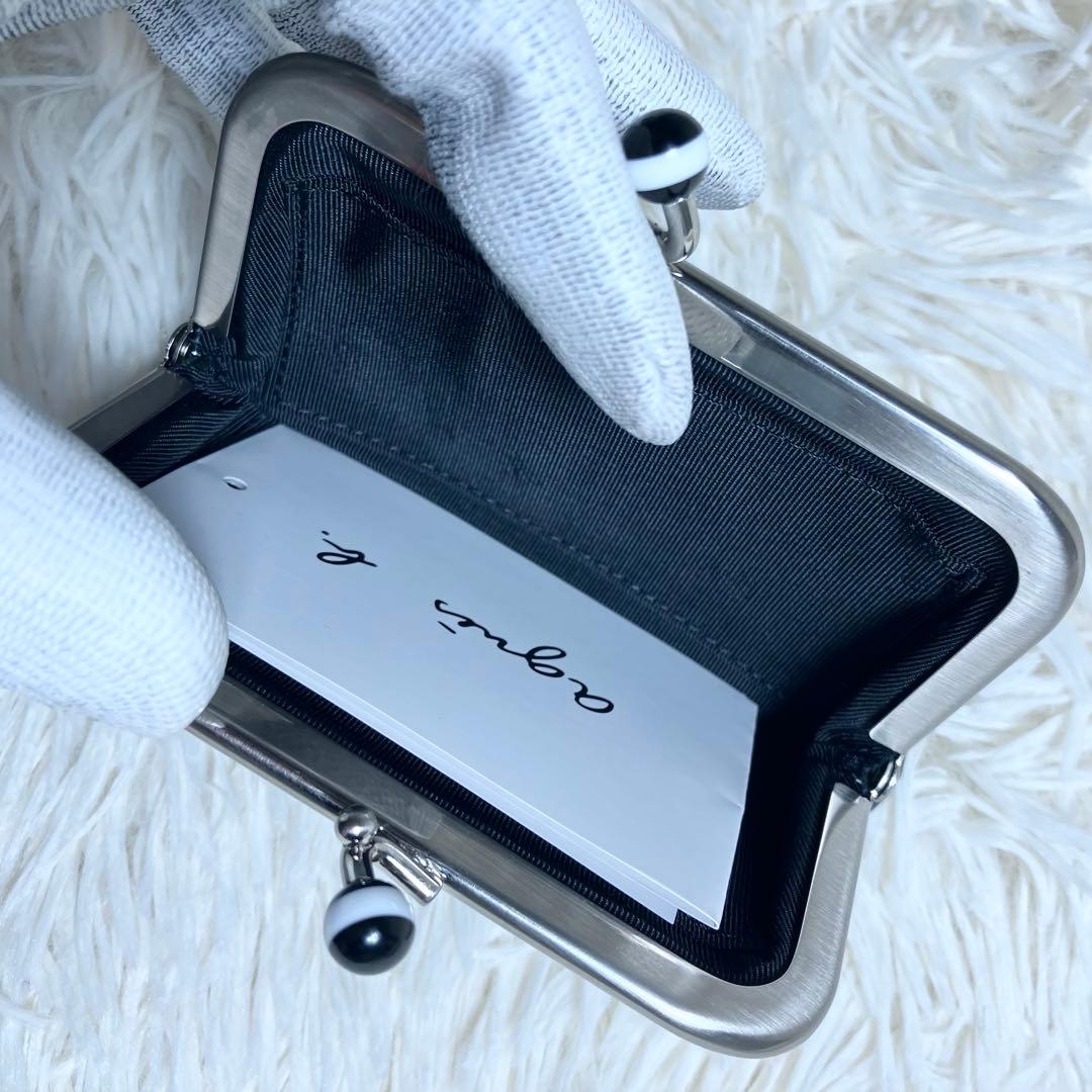 【未使用】 アニエスベー 型 がま口 ケース 小銭入れ