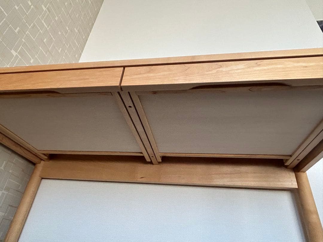 リビングハウス　ナチュラル木製デスク