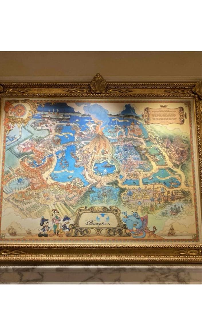 ディズニーシー マップ ポスター
