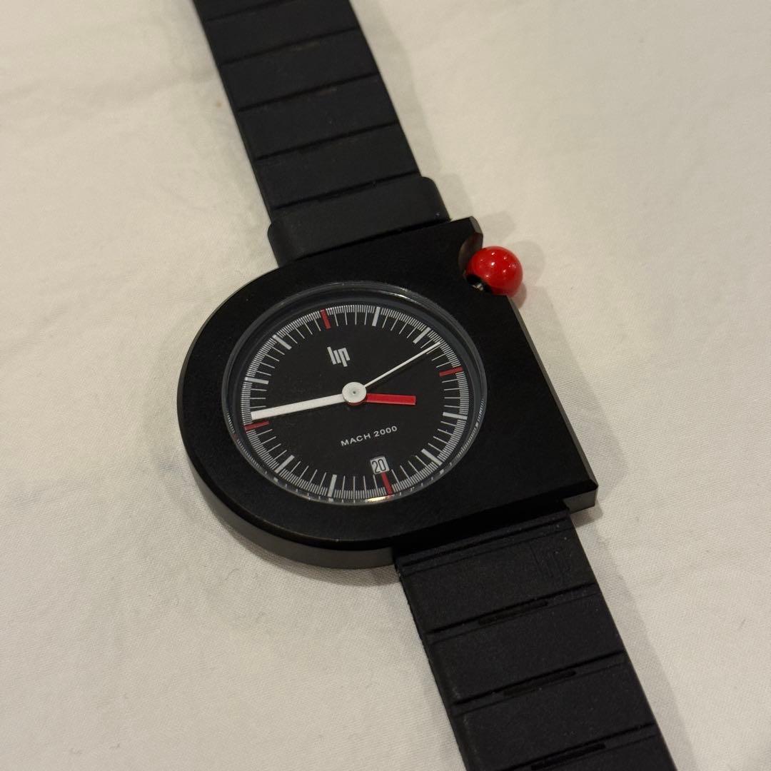 LIP / 腕時計 lip MACH2000メンズサイズ ブラック