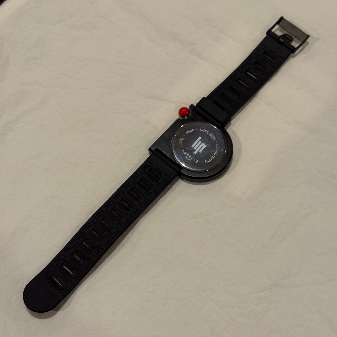 LIP / 腕時計 lip MACH2000メンズサイズ ブラック