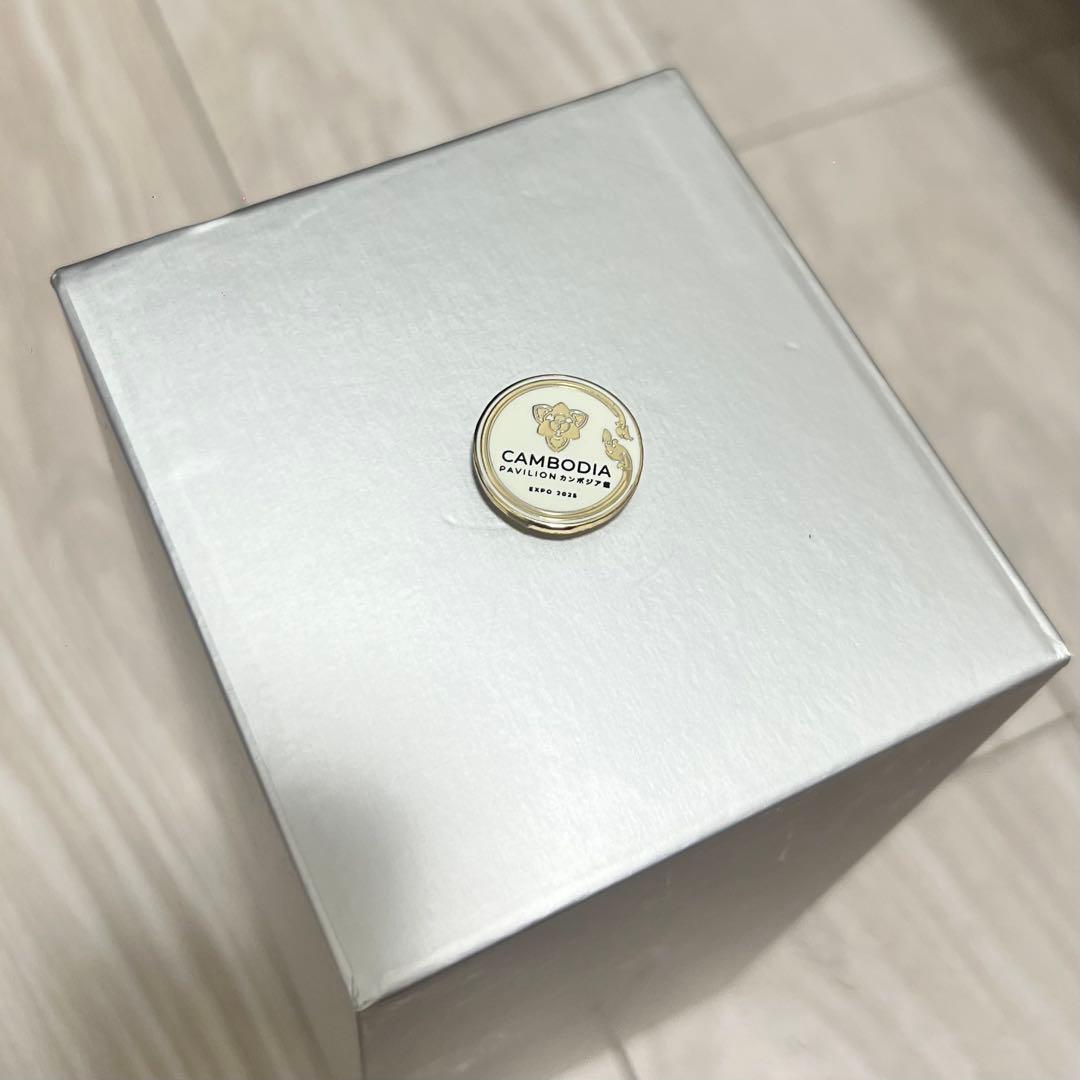 大阪万博カンボジア　VIP限定非売品ピンバッジ