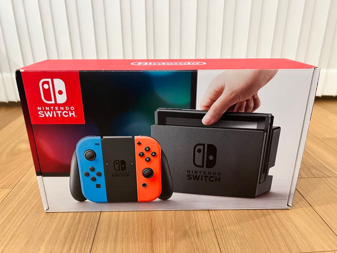 【️美品】Nintendo Switch 本体＋接続アダプター付
