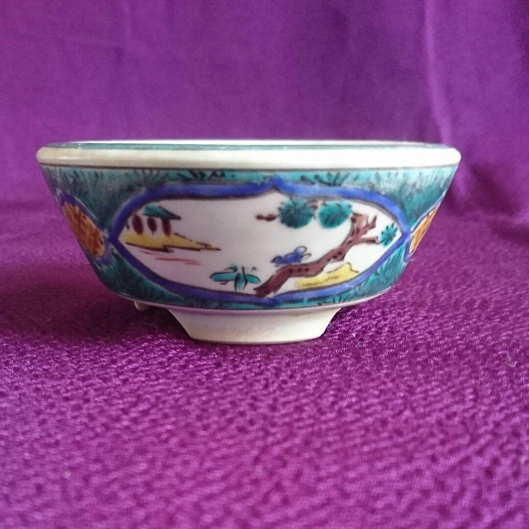 値下げ❗九谷 盆栽鉢 9.5センチ