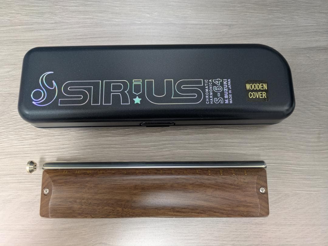 SUZUKI クロマチックハーモニカ シリウス S-64CW