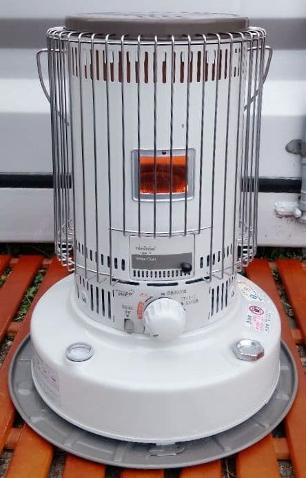 【美品】自然通気形開放式石油ストーブ　KS-67H　2021年製