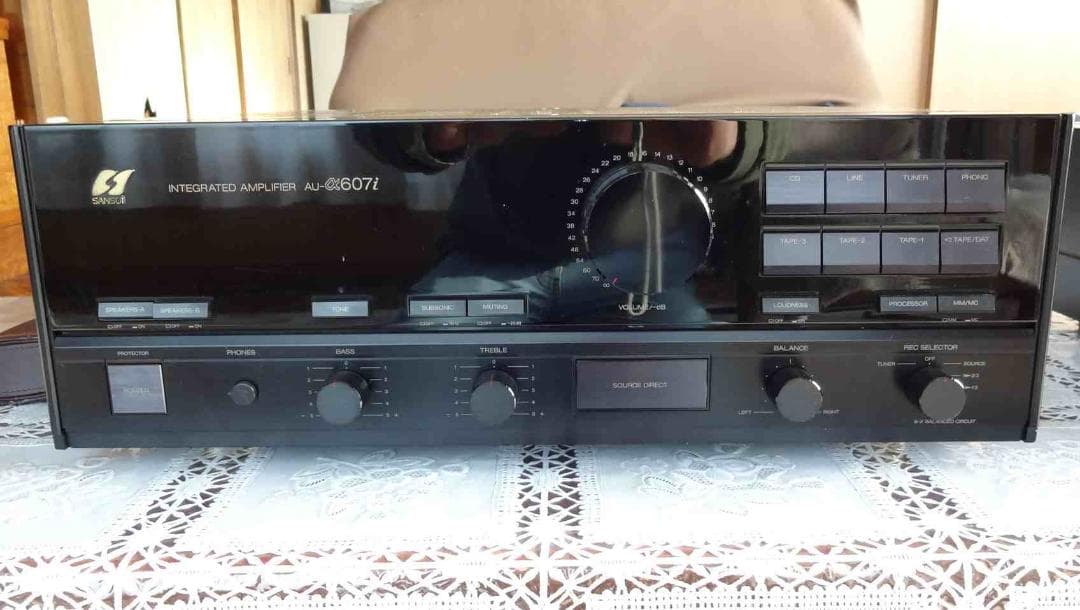 【整備済み】サンスイ　プリメインアンプ　AU-α607i