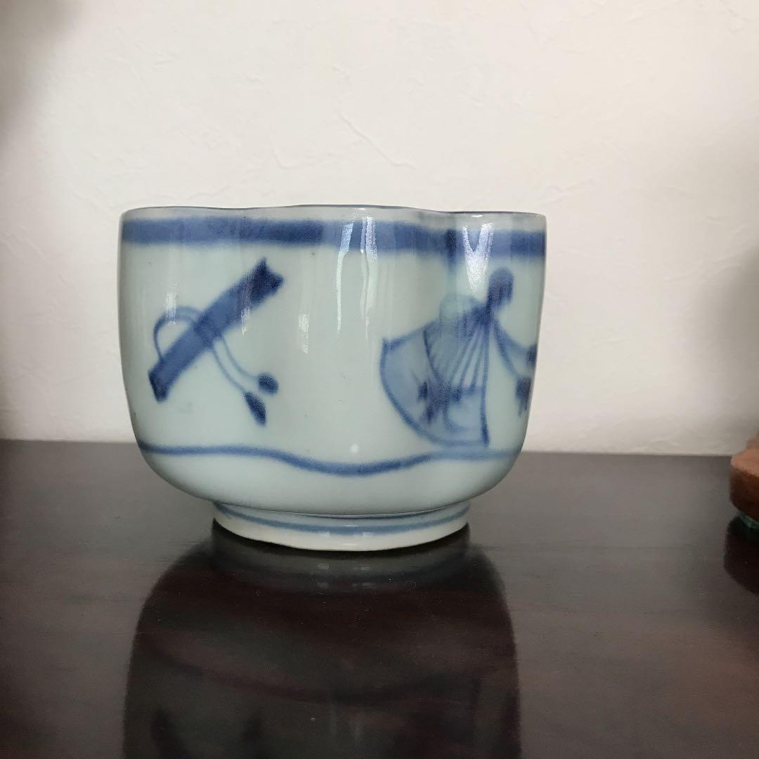 茶道具　火入　景徳鎮　古染付