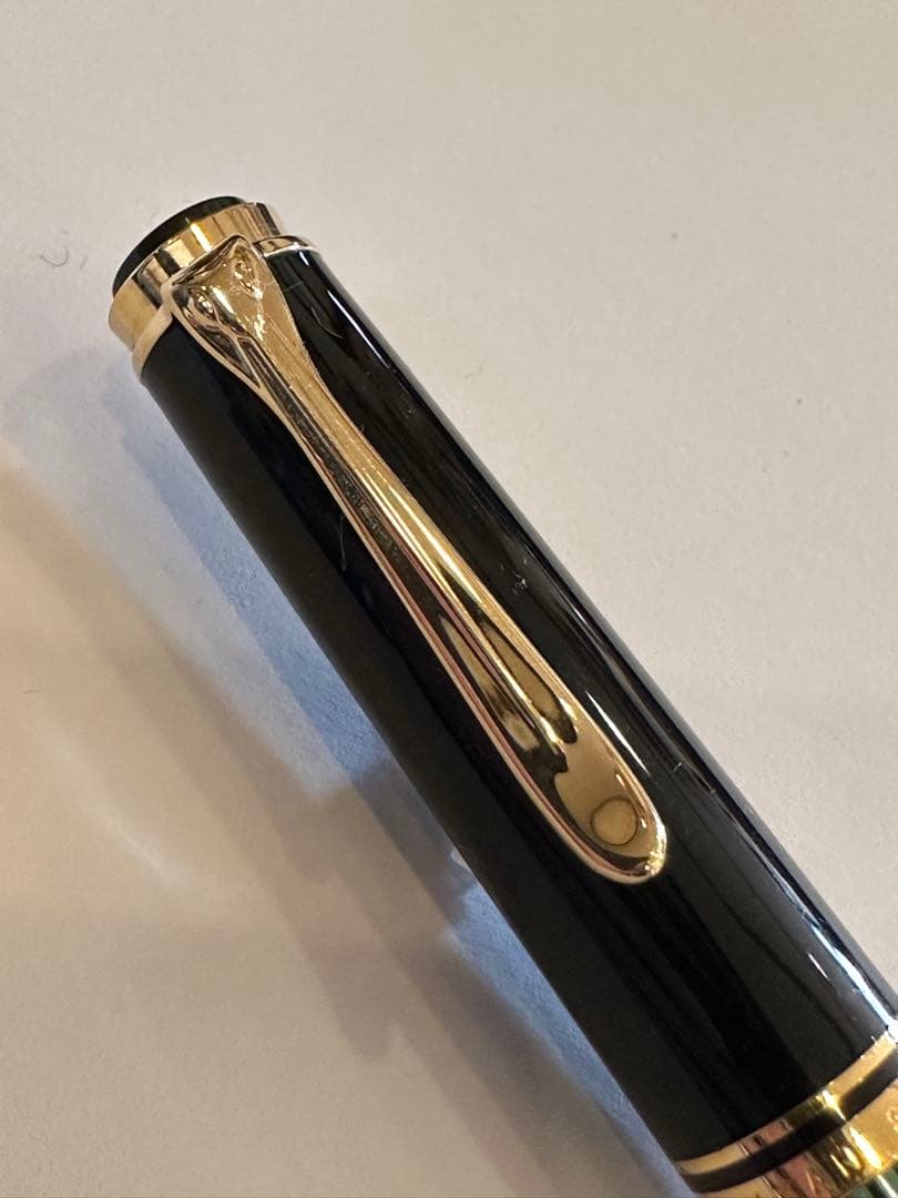 ペリカン 万年筆 14C 585 F ケース付き　PELIKAN