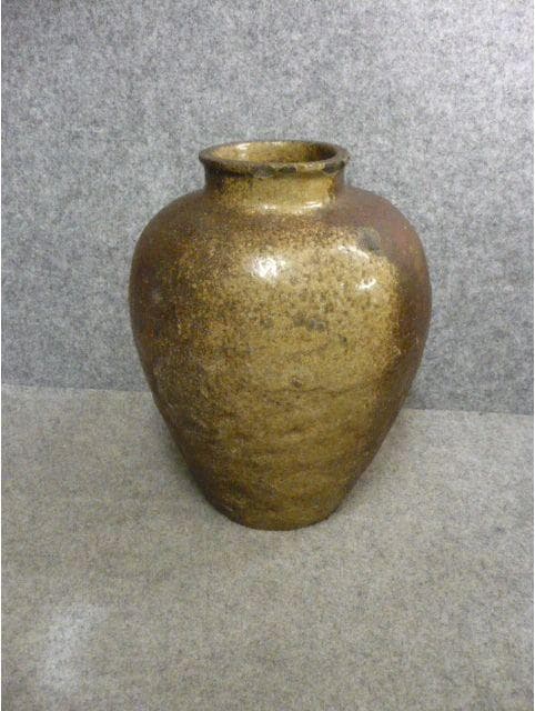 常滑焼 自然釉 壷 [B31301]