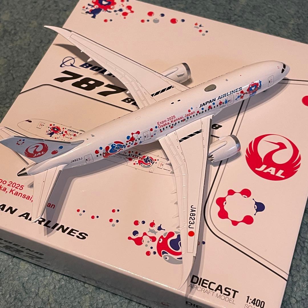 JAL 787-8 日本航空 EXPO 2025 JA823J jc 1:400