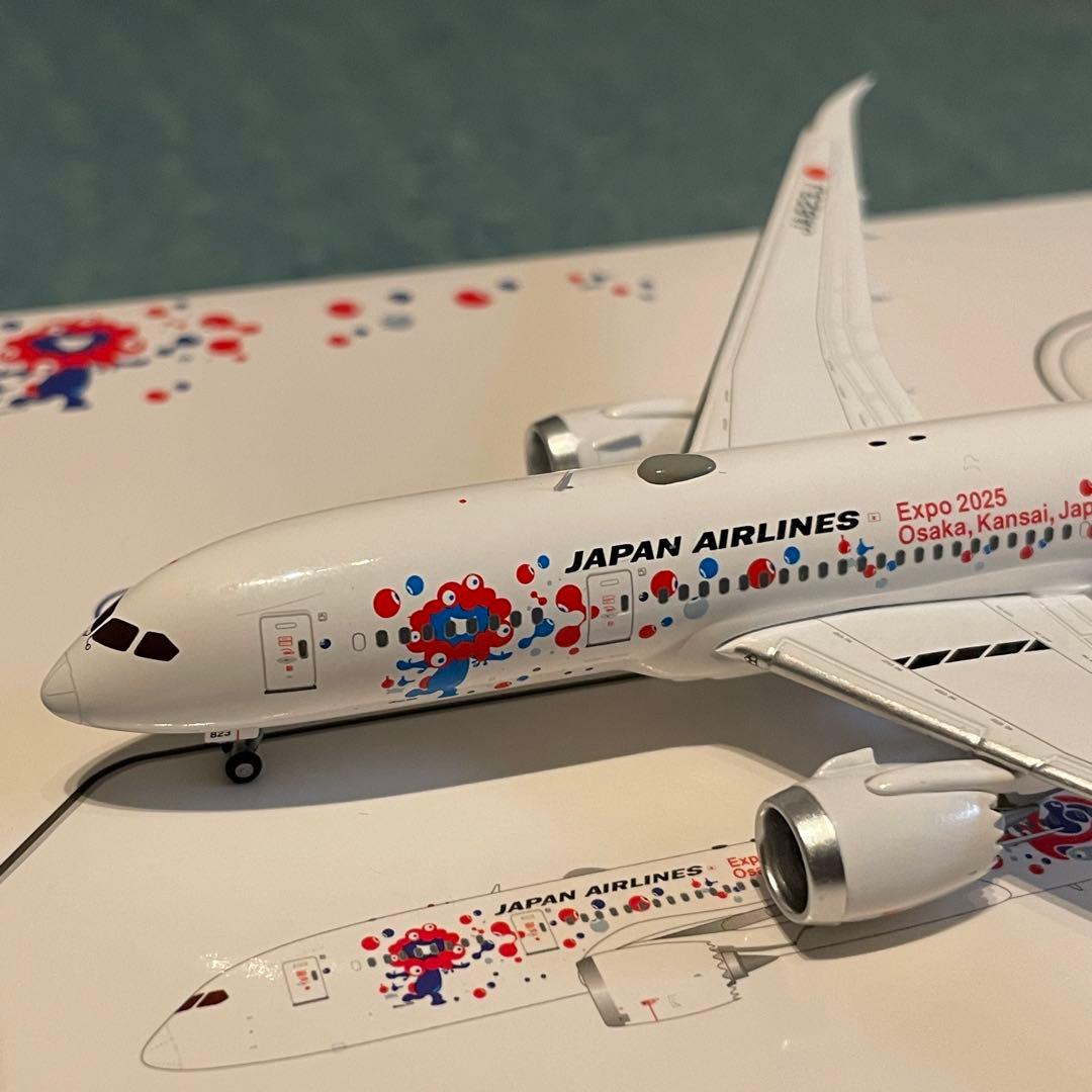 JAL 787-8 日本航空 EXPO 2025 JA823J jc 1:400