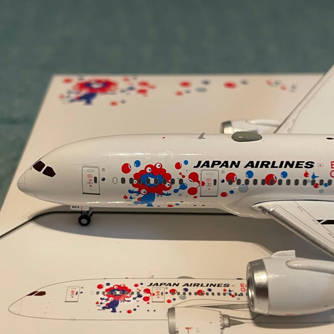 JAL 787-8 日本航空 EXPO 2025 JA823J jc 1:400
