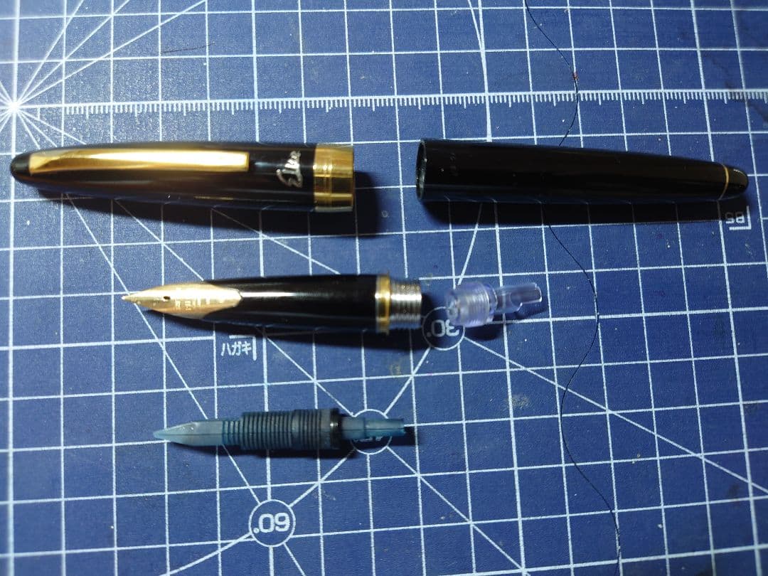 パイロット エリートカスタム 万年筆 18K-F デッドストック品