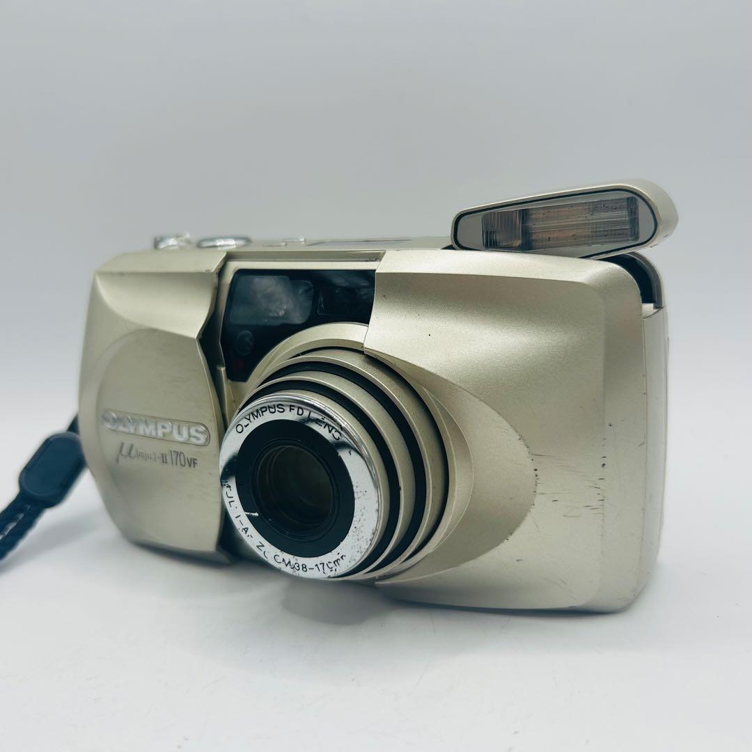 動作確認済　OLYMPUS μ-ii mju 170 VF フィルムカメラ