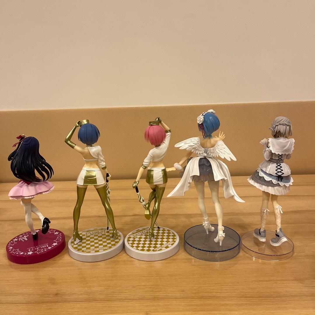 美少女フィギュア　まとめ売り　リゼロ　転スラ ワンピース　プライズ