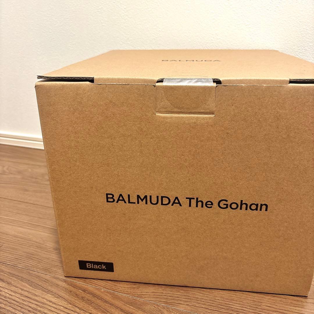 【新品未開封】BALMUDA The Gohan K08A-BK 新型