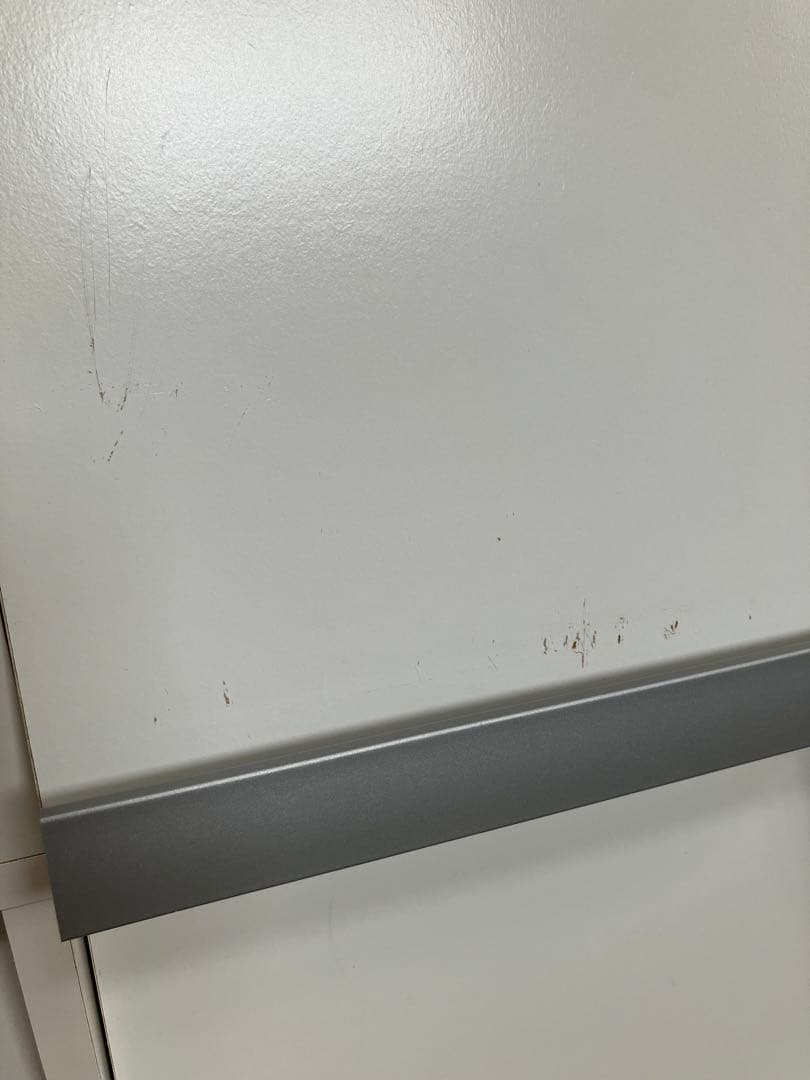 ディスプレイラック ホワイト 高さ123幅116奥行41cm ダメージ有り