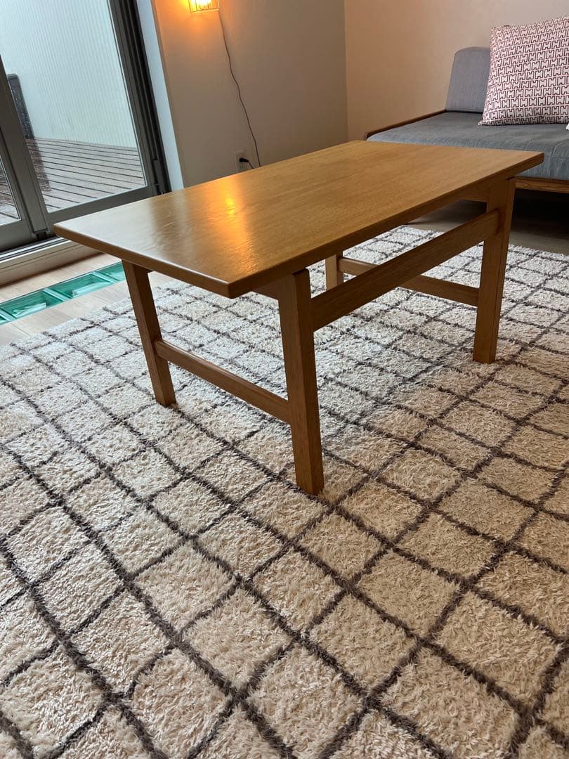 ウェグナー　getama ゲタマ サイドテーブル　オーク　北欧ビンテージ家具