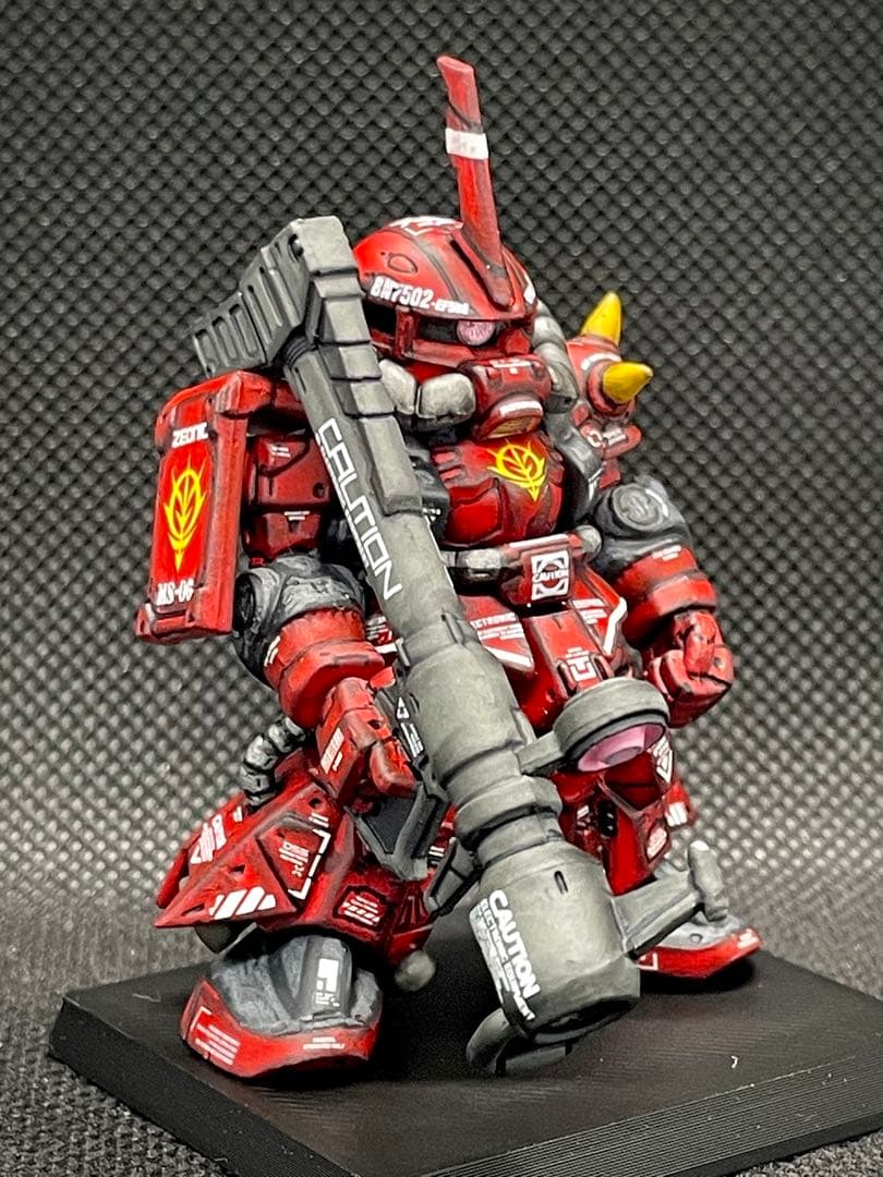 【送料無料/匿名配送】ガンダムコンバージ ザクIIジョニーライデン機 リペイント