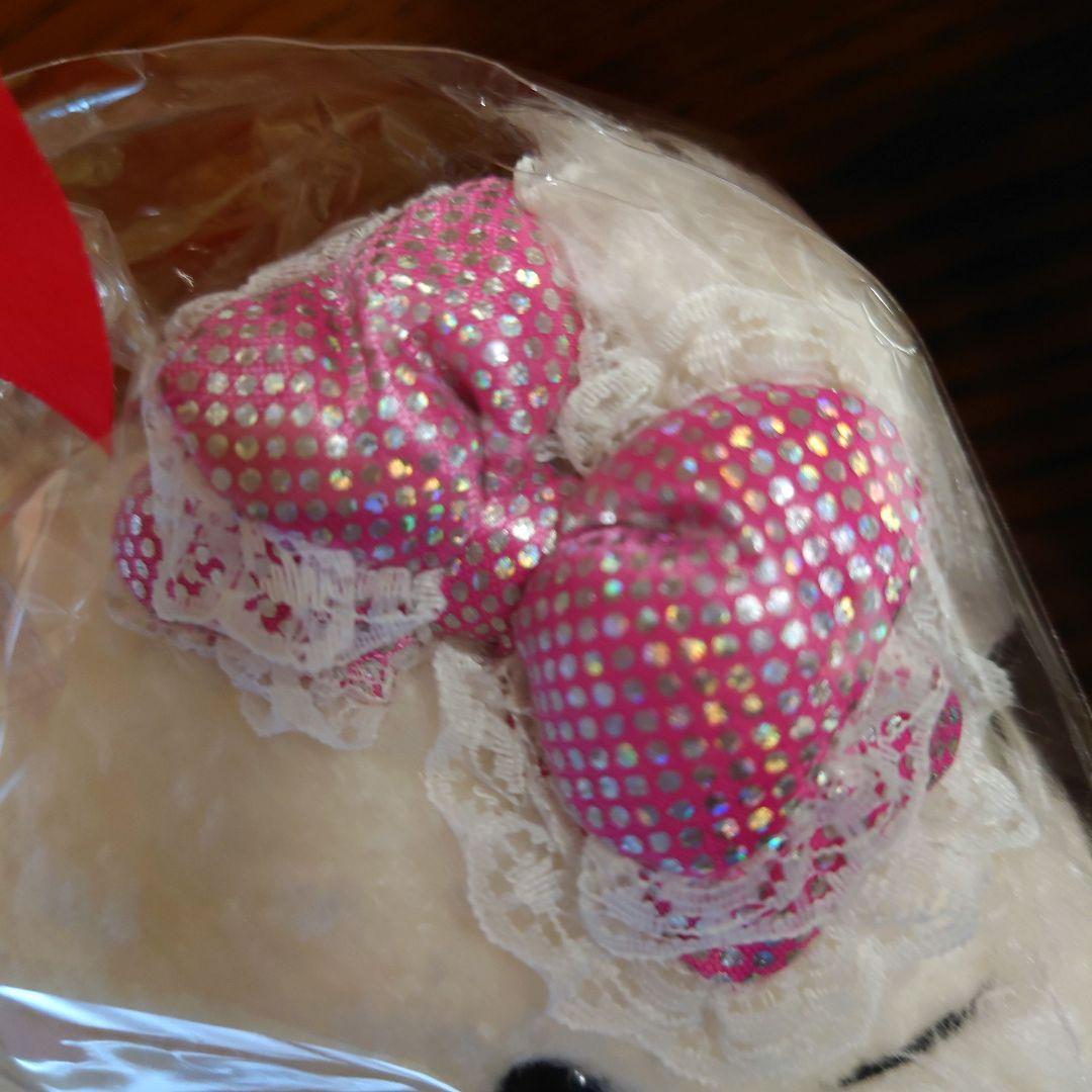 サンリオ★チャーミーキティ★ネックレス★ぬいぐるみ★2004★レア★ハートタグ