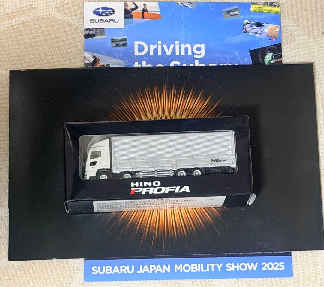 値下げ2025 ジャパンモビリティショー 開催記念 日野PROFIA パンフ付き