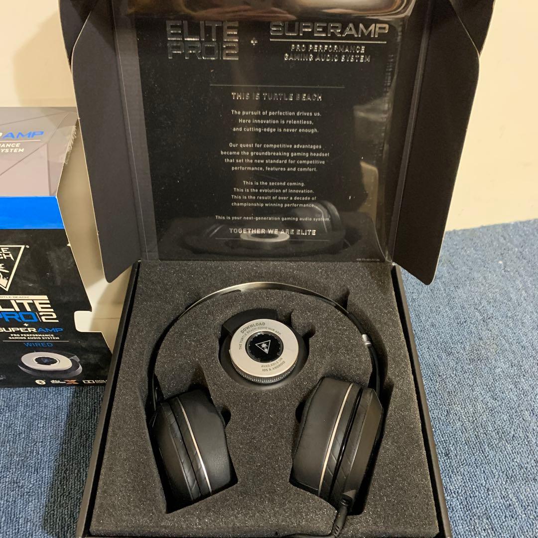 ヘッドホン TURTLE BEACH ELITE PRO 2+SUPER AMP