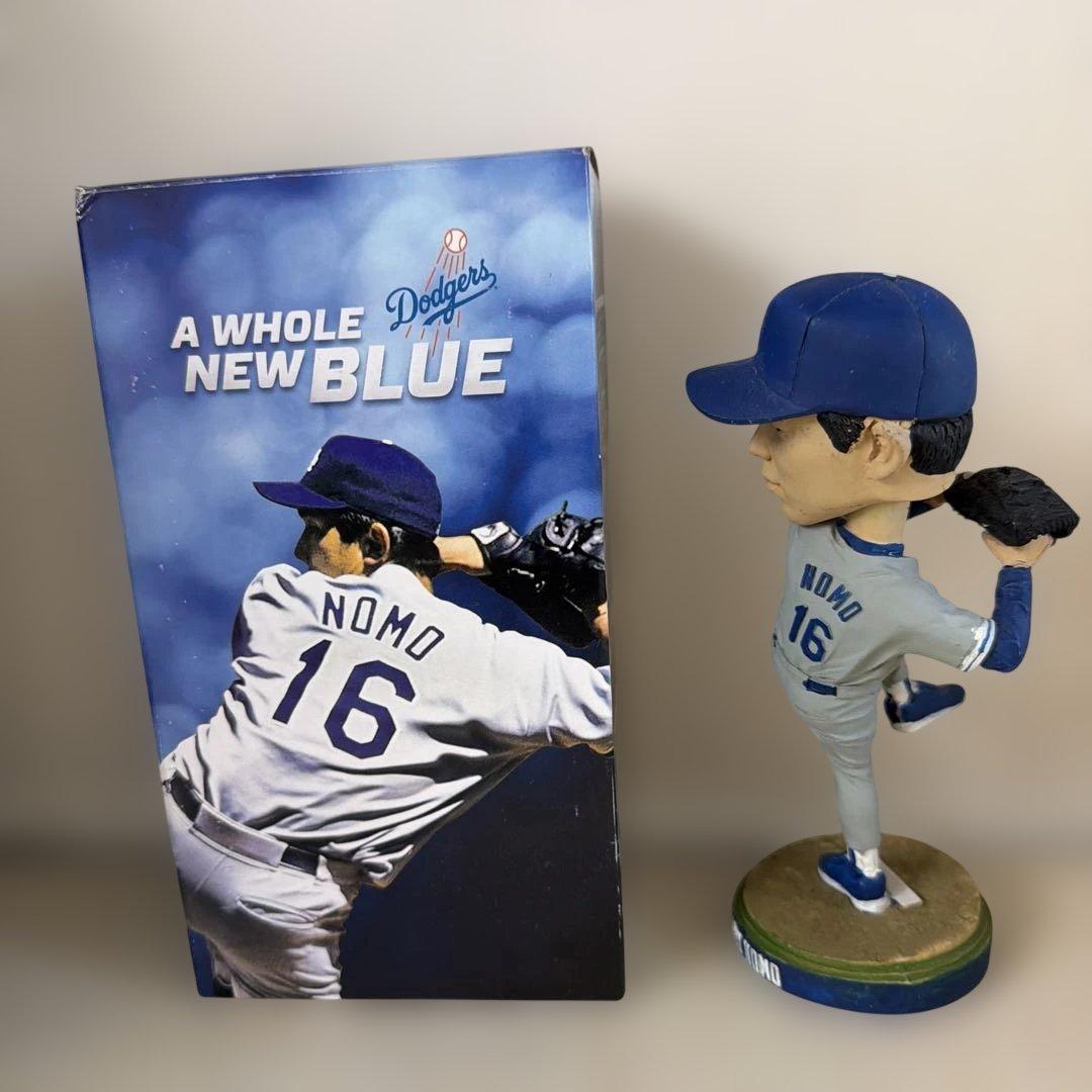 ドジャース 野茂英雄HIDEO NOMO ボブルヘッド フィギュア 16