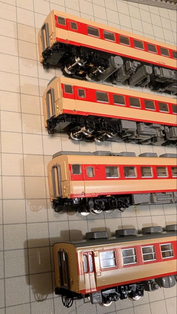 TOMIX Nゲージ(HG) キハ58/28/65単品×4両セット