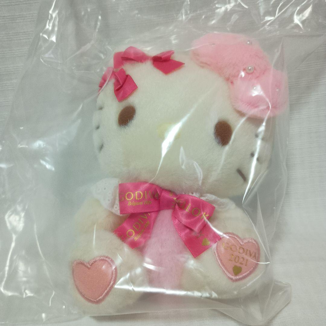 ハローキティ ✕ゴディバ　ハロウィン・バレンタインぬいぐるみ 5体セット