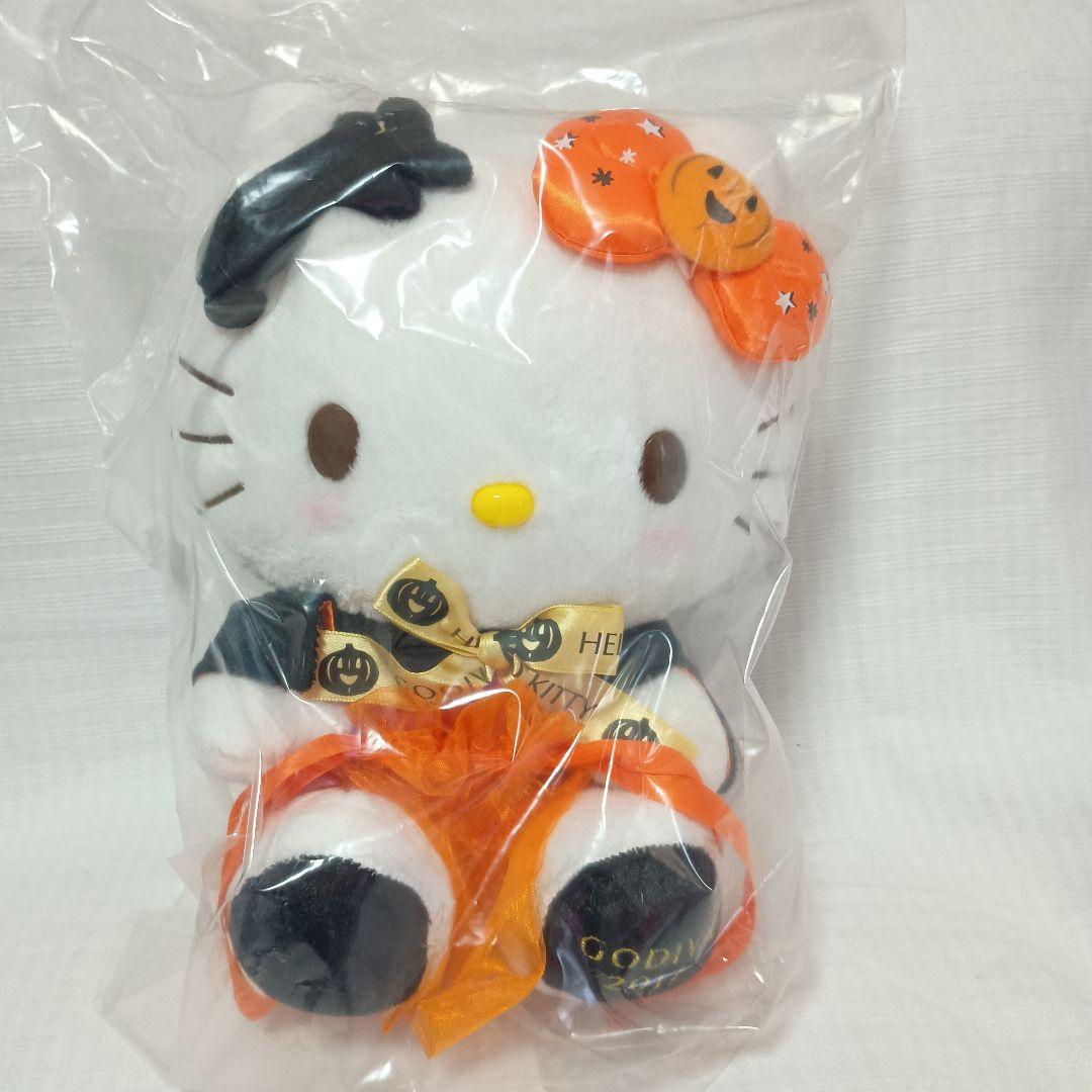 ハローキティ ✕ゴディバ　ハロウィン・バレンタインぬいぐるみ 5体セット
