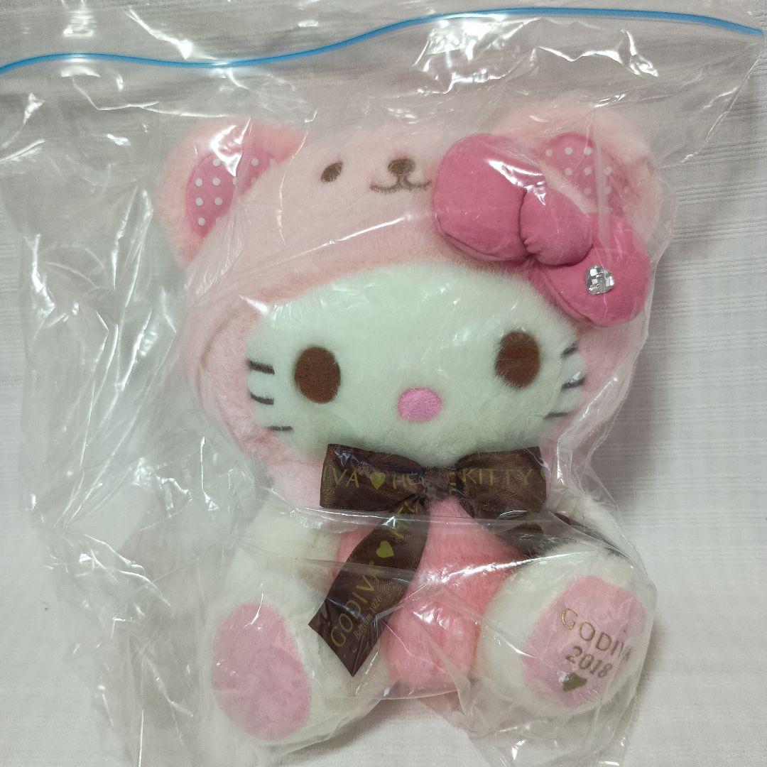 ハローキティ ✕ゴディバ　ハロウィン・バレンタインぬいぐるみ 5体セット