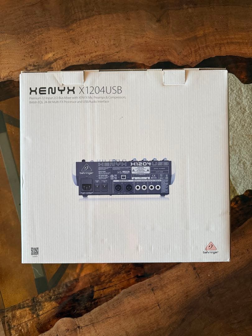 Behringer XENYX X1204USB アナログミキサー