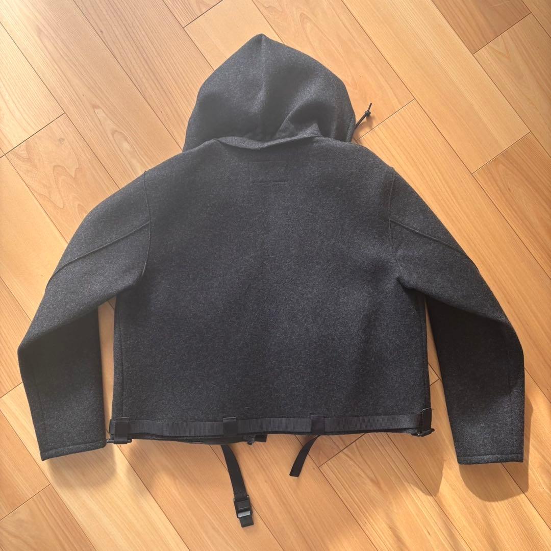 MOUNTAIN RESERCH amc. フード付きジャケット ダークグレー