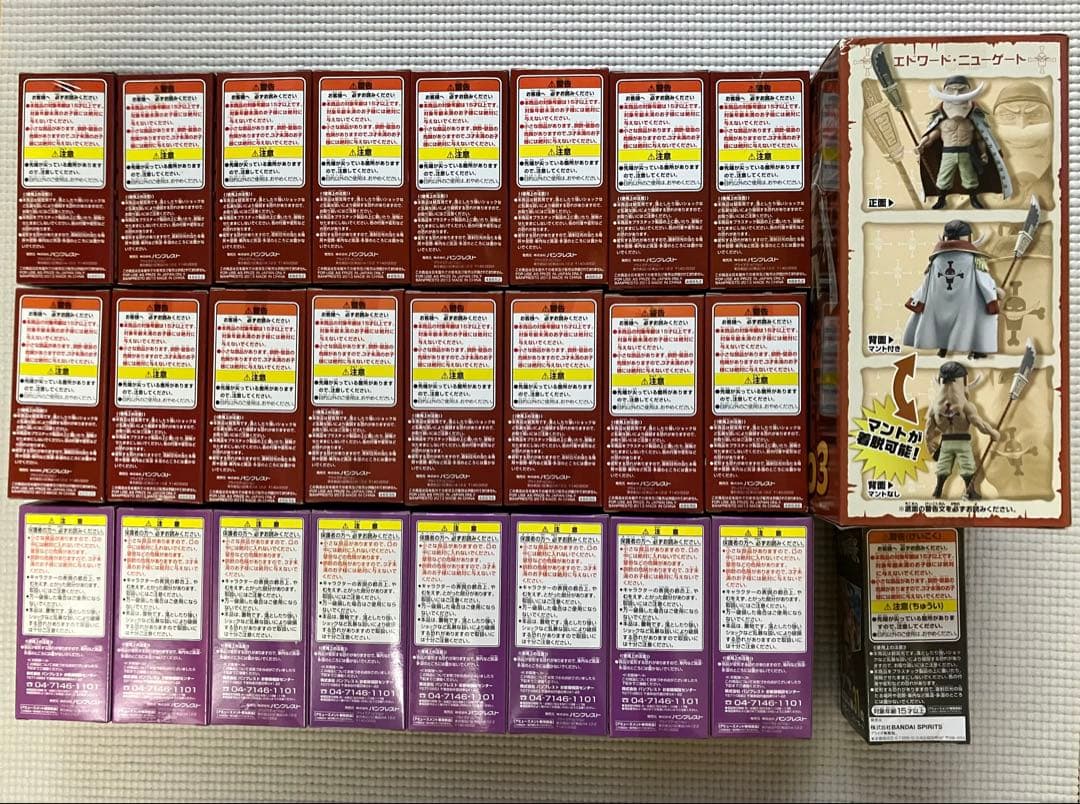 ワールドコレクタブル ワンピース 白ヒゲ海賊団 赤髪海賊団 26種【未開封品】
