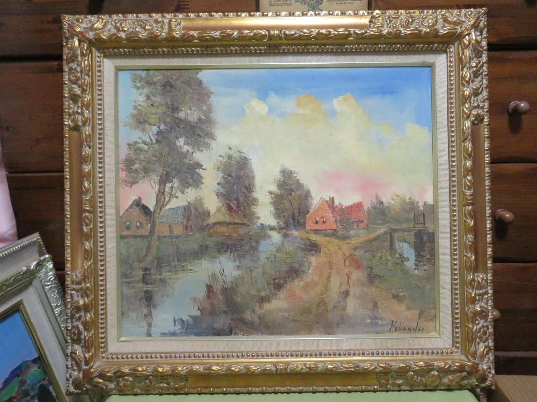 G.？.Hollander　「side Harmony」　油彩F10号