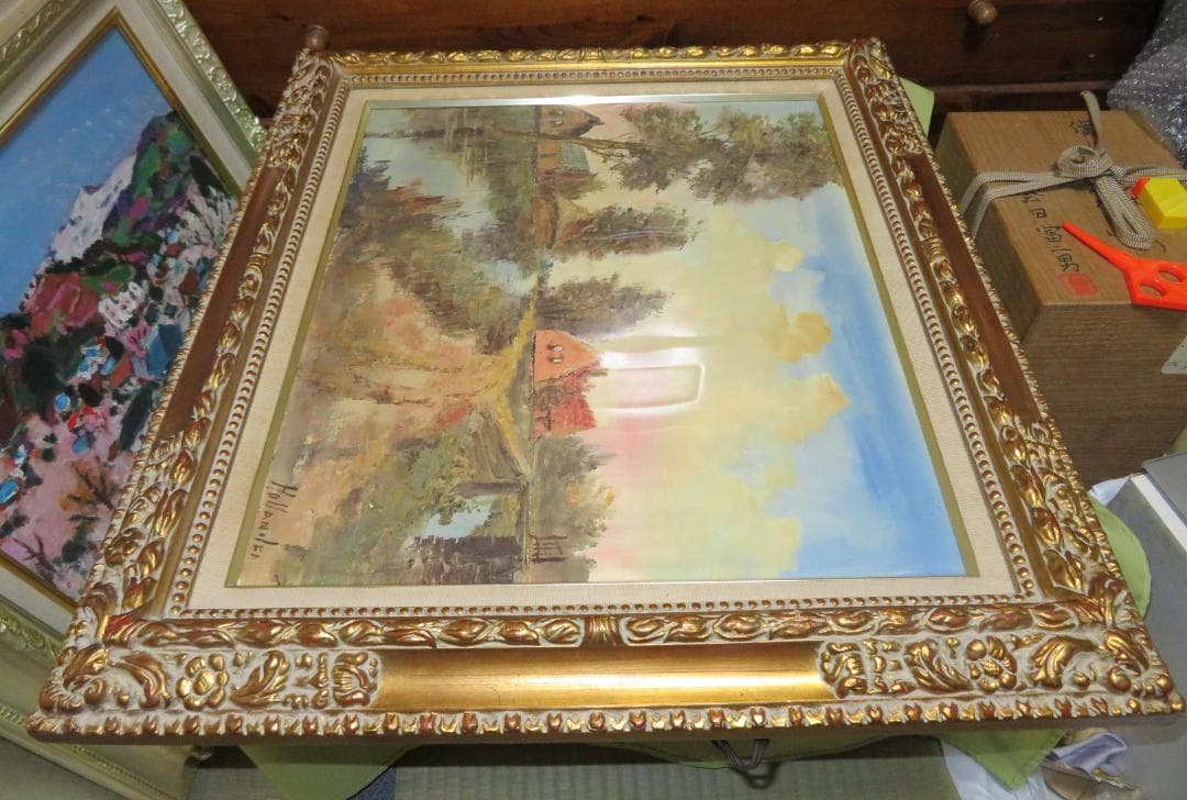 G.？.Hollander　「side Harmony」　油彩F10号