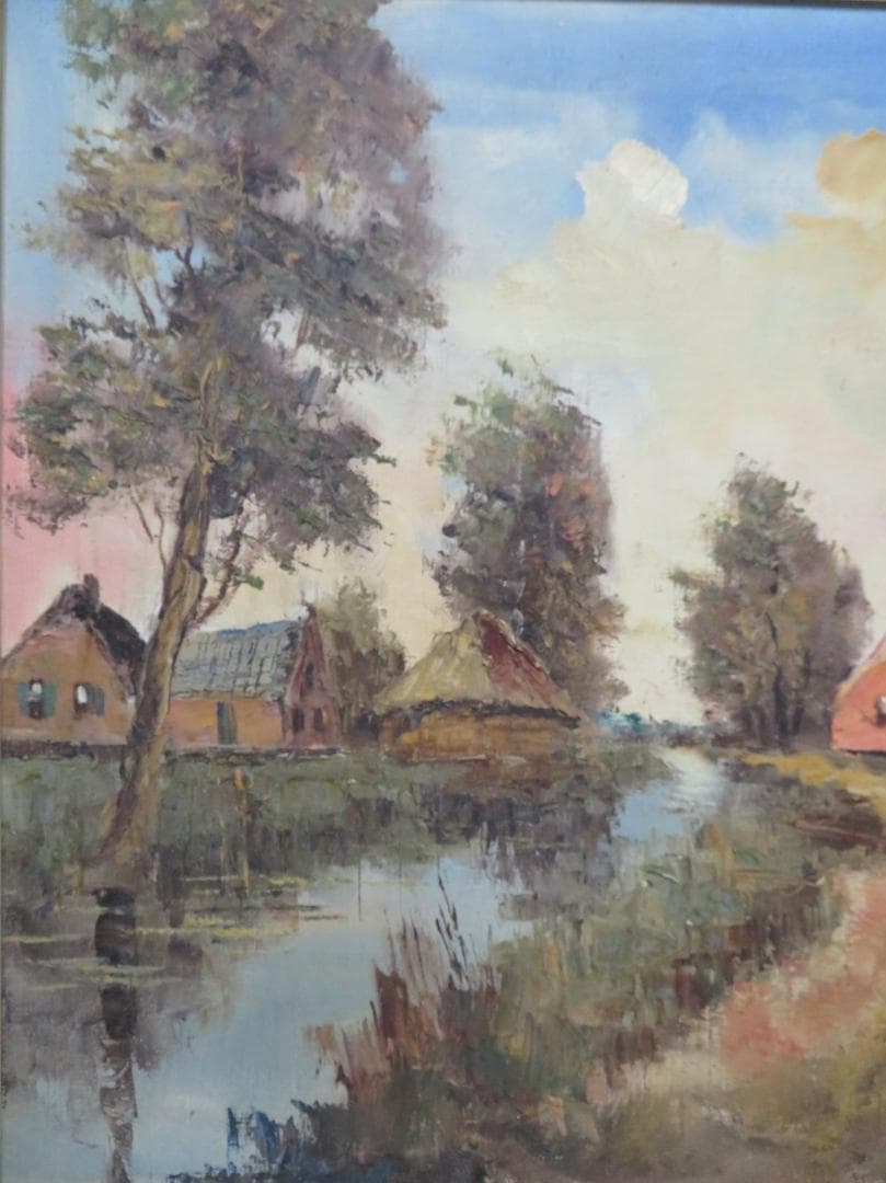 G.？.Hollander　「side Harmony」　油彩F10号