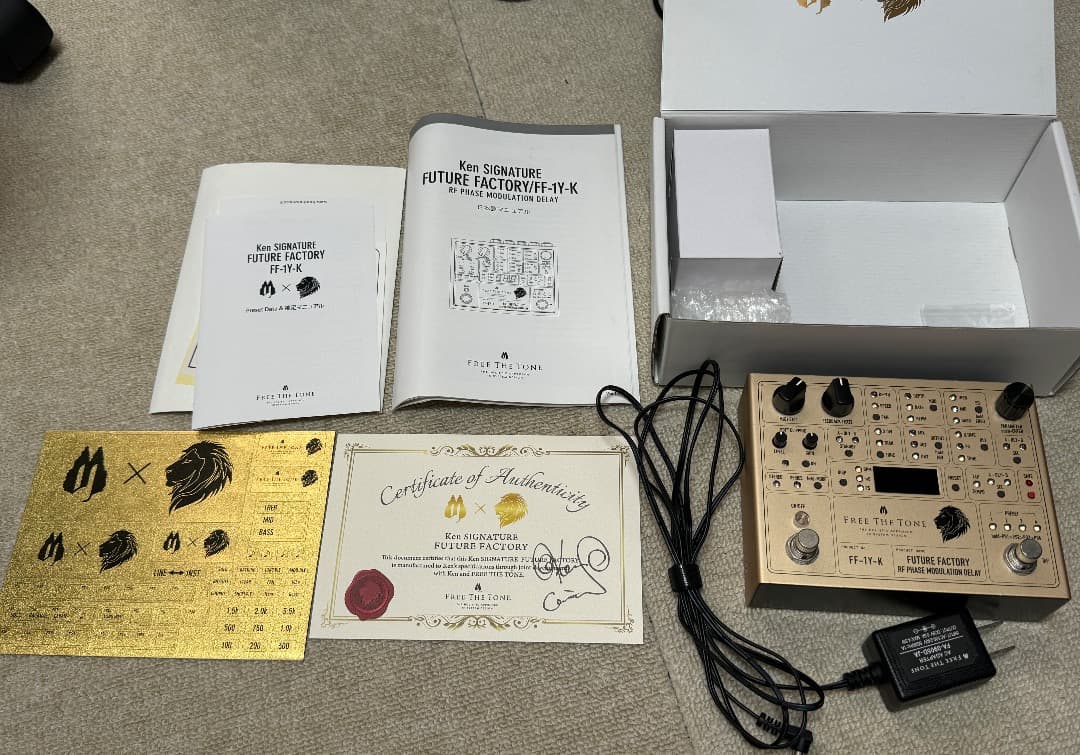 FF-1Y-K FREE THE TONE ラルクKen フリーザトーン