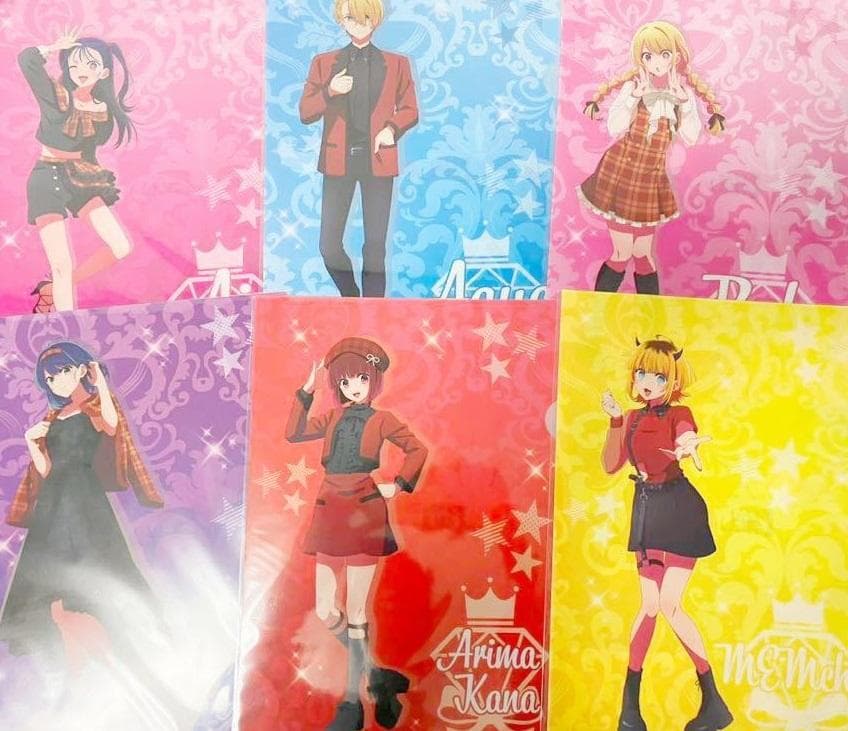 推しの子 RED°  東京タワー コラボ 描き下ろし クリアファイル 6種セット